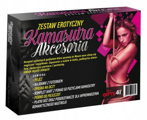 Kamasutra akcesoria zestaw erotyczny na Dzień Kobiet