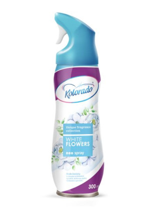 Kolorado Neo Spray Odświeżacz 300ml White Flowers