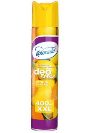 Kolorado Deo Spray odświeżacz Cytrusowy 400ml