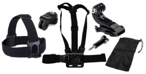 Szelki Klatka Głowa Uchwyt Zestaw Sony Action Cam