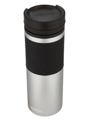 Kubek termiczny ceramiczny Contigo Glaze 470ml - Silver