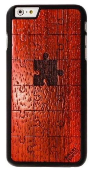 Smart Woods Puzzle Red Mat - etui do iPhone 6+/6S+