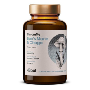 HealthLabs ShroomMe Lion's Mane & Chaga 90porcji