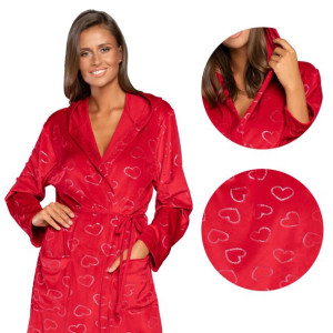 SZLAFROK W SERCA kaptur Eliksir Italian Fashion