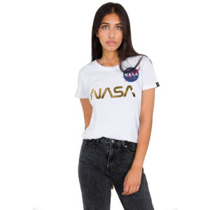 Koszulka damska T-shirt Alpha Industries NASA 198053-438