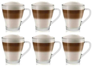 Szklanki kubki uchem kawy latte herbaty HUGO 360ml