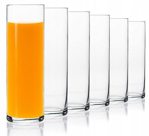 Szklanki long drink 200 ml SIMPLE 6 sztuk KROSNO