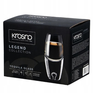 Kieliszki do tequili 80ml LEGEND | KROSNO