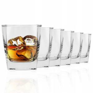 Niskie szklanki do whisky drinków Luminarc 300ml