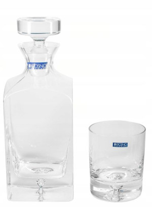 Komplet do whisky karafka + 6 szkl. LEGEND KROSNO