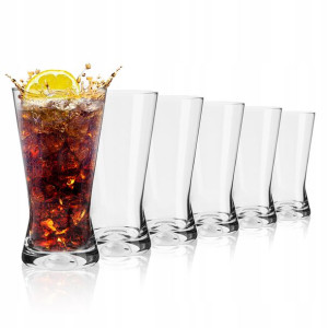 Szklanki long drink 300ml 6 szt. X-LINE | KROSNO