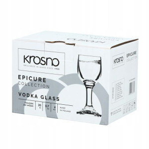 Kieliszki do wódki 20 ml 6szt. EPICURE | KROSNO