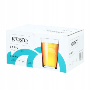 Szklanki rozchylane do herbaty TIK 250ml | KROSNO