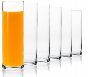 Szklanki long drink 200 ml PURE 6 sztuk KROSNO