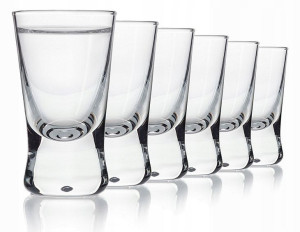Kieliszki do wódki X 25 ml SHOT 6 sztuk KROSNO