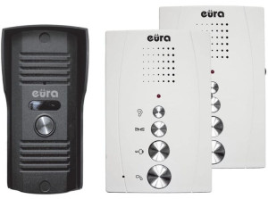 DOMOFON ''EURA'' ADP-51A3 ''DIFESA'' - 1-rodzinny, 2 unifony