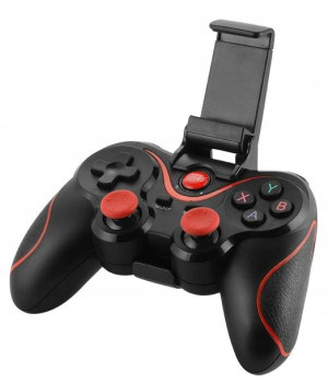 Gamepad Kontroler Bluetooth Telef Android + Uchwyt