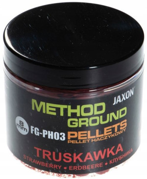 Pellet Jaxon 8mm Truskawka 100g