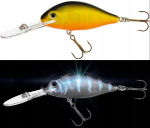 Wobler Jaxon Holo FIGHTER SDR UV 8cm 13g VU-FA8SDROT