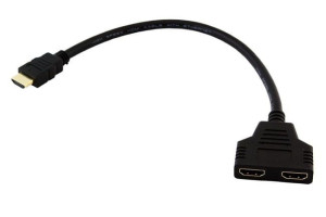 Rozdzielacz HDMI na 2 porty fullhd
