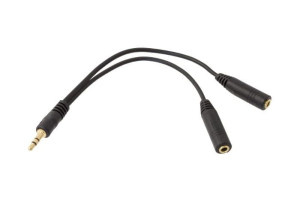Rozdzielacz JACK - 2 X JACK 21cm