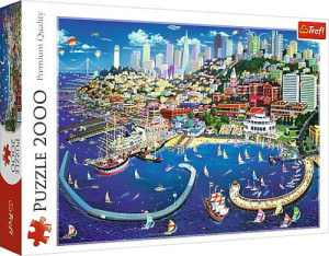Puzzle 2000el Zatoka San Francisco