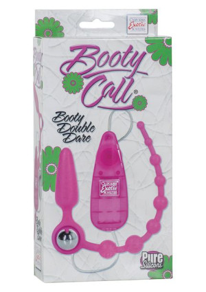 Plug/vibr-booty Call Booty Double Dare Pink