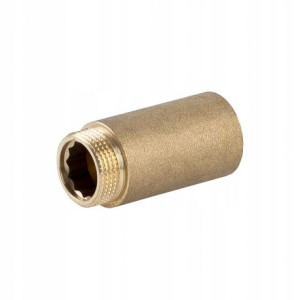 Przedłużka Rur Mosiężna Gw/gz Mosiądz 1/2' X 10 Mm