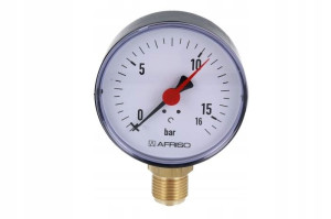 Manometr Grzewczy Rf80 Radialny 0-16b 1/2' Afriso