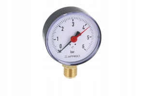 Manometr Grzewczy Rf80 Radialny 0-6b 1/2' Afriso