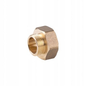Redukcja Mosiężna Mufowo-nyplowa Gw 3/4' X 1/2' Gz