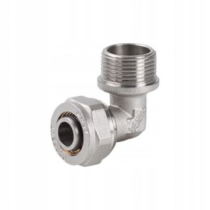 Kolano Skręcane Pex/al/pex 20 X 3/4'' Gz Mosiężne