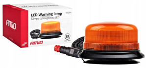 Lampa Błyskowa Ostrzegawcza Kogut Na Magnes 12/24v