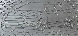 Wkład mata bagażnika Ford Mondeo Mk5 od 14r Kombi