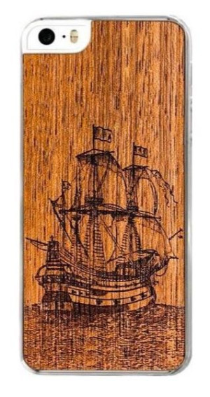 Smart Woods Galleon Clear - etui do iPhone 5/5S/SE