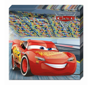 Serwetki Zygzak Mc Queen Cars Auta, 33x33cm, 20szt