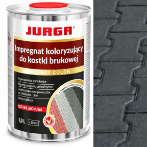 Impregnat koloryzujący do kostki bruk 1L GRAFIT