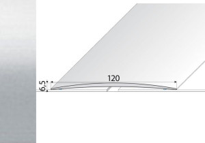 Listwa 200cm łączeniowa klejona SREBRO 120mm - A73