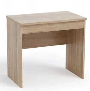 Małe biurko komputerowe / toaletka 80 cm sonoma