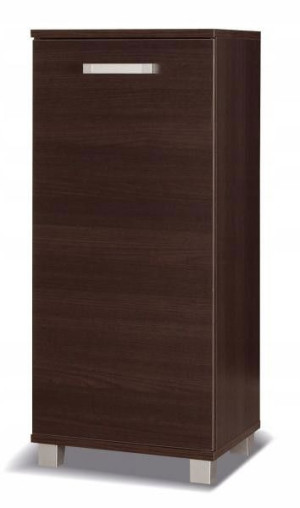Komoda wąska drzwi 50 cm kasztan wenge X5