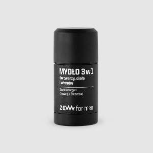 ZEW for men Mydło 3w1 do twarzy, ciała i włosów 85