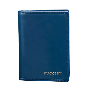 Etui na dokumenty skórzane PUCCINI CY1595 7 Niebieskie