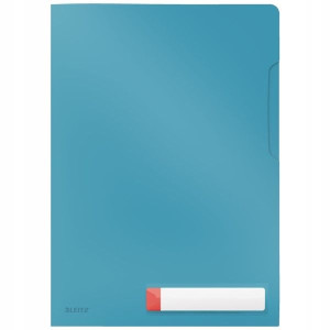 Folder A4 z kieszonką na etykietę Leitz Cosy