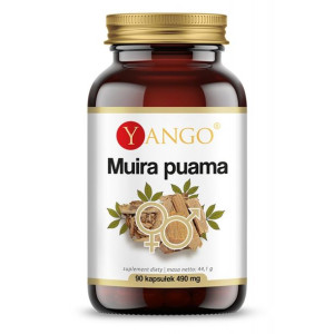 YANGO Muira Puama Root - Drzewko Potencji - suplement diety - 490mg 90 kaps