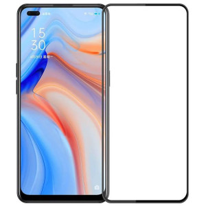 Szkło Hartowane 5D OPPO RENO 4 LITE Full Glue czarne