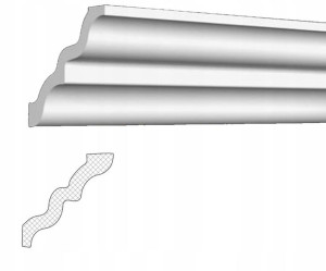 Listwa Przysufitowa Nmc Lx141 105x95mm 2mb
