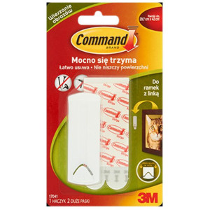 Haczyk Command do ramek z linką