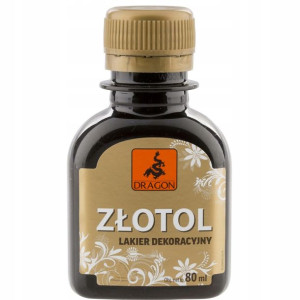 Dragon Złotol 80ml Lakier Dekoracyjny