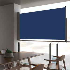 Markiza boczna wysuwana 160x300cm niebieska