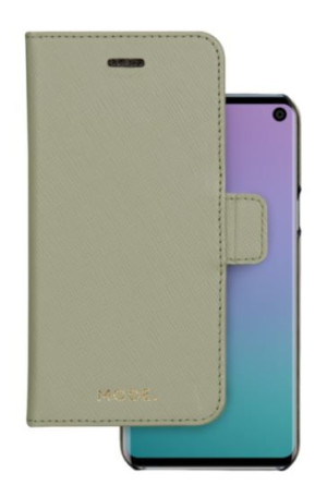 Mode New York Etui Do Galaxy S10 - Olive Green